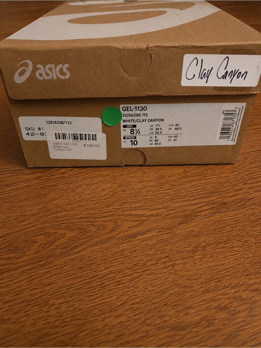 ASICS Clay Canyon gel 1130 - Picture 3 of 4